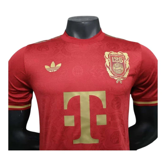 Bayern de Munique 125th Anniversary 25/26 Special Edition Match Shirt (Gold/Wine)