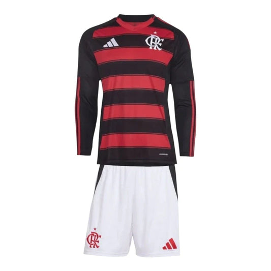Conjunto Infantil Flamengo Manga Larga 25-26 - Home