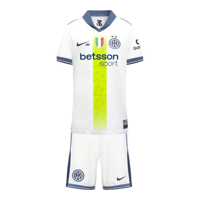 Conjunto Infantil Inter de Milan Valentino Rossi 24-25 - Away Edición Especial Especial