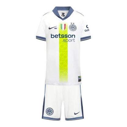 Conjunto Infantil Inter de Milan Valentino Rossi 24-25 - Away Edición Especial Especial
