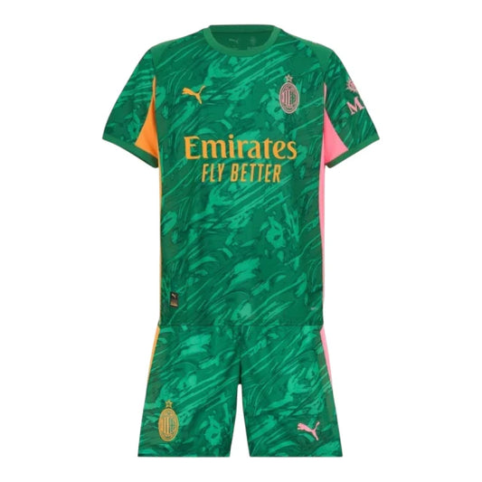 Conjunto Infantil AC Milan Portero 25-26 - Third