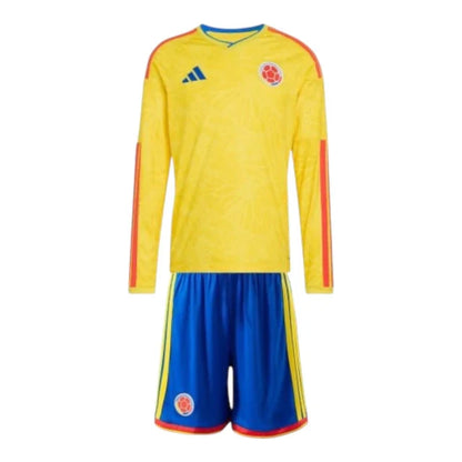 Conjunto Infantil Seleção Colômbia Manga Larga 26-27 - Home