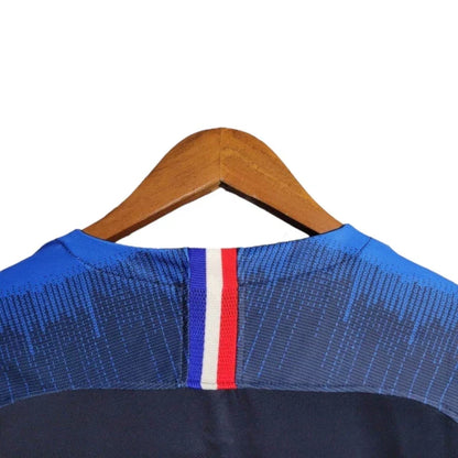 Retro Seleção da França Copa do Mundo 2018 - Home