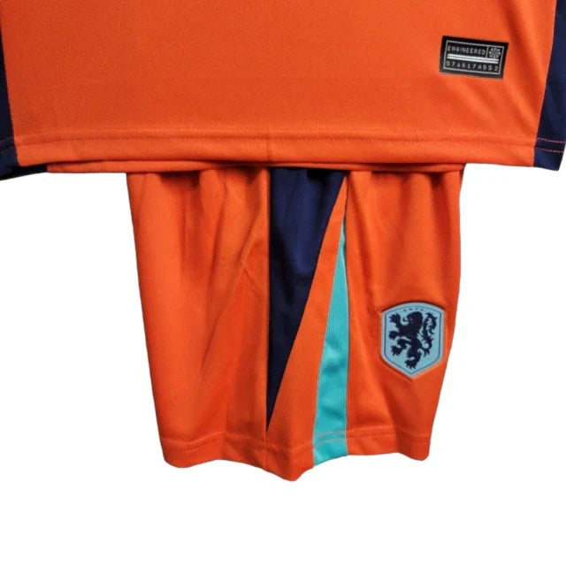 Conjunto Infantil Seleção da Holanda 24-25 - Home