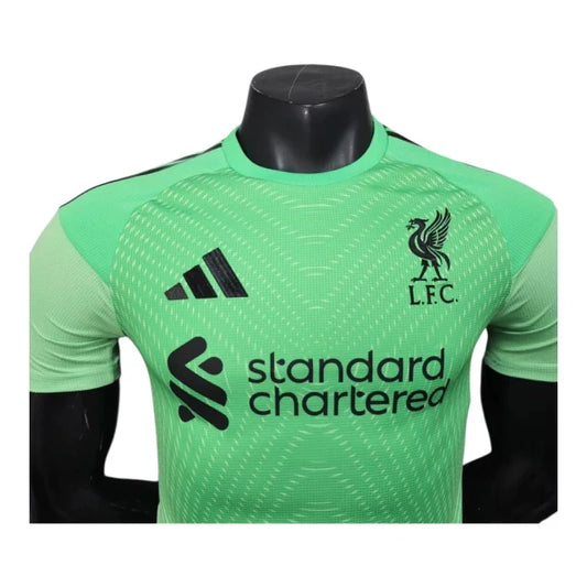 de Liverpool 25/26 Home Goalkeeper Shirt - Player Version
