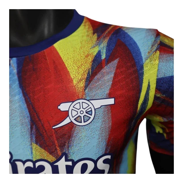 Arsenal 25/26 Pre-Match Shirt - Player Version (Blue)