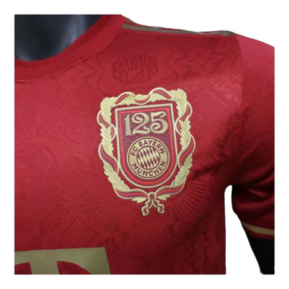 Bayern de Munique 125th Anniversary 25/26 Special Edition Match Shirt (Gold/Wine)