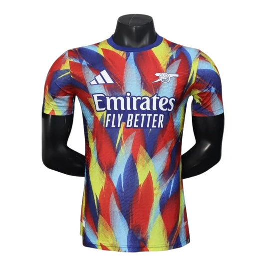 Arsenal 25/26 Pre-Match Shirt - Player Version (Blue)