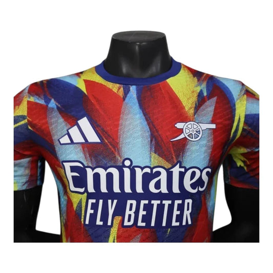 Arsenal 25/26 Pre-Match Shirt - Player Version (Blue)
