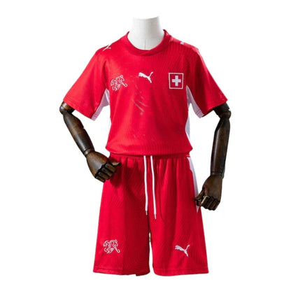 Conjunto Infantil Seleção Suíça 26-27 - Home