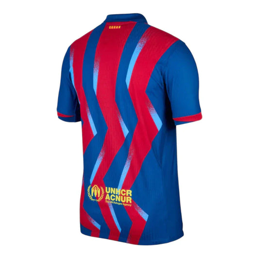 Barcelona 25/26 Fourth Replica Shirt (Red/Blue)