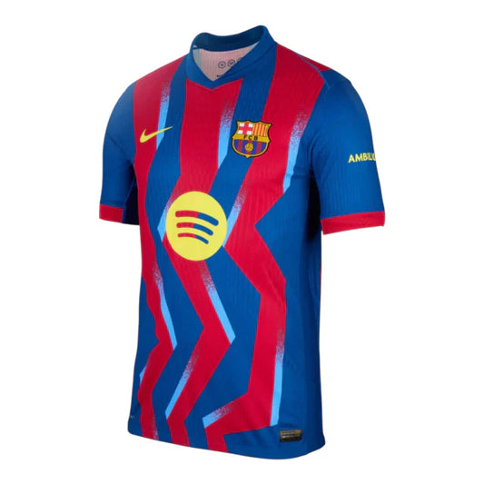 Barcelona 25/26 Fourth Replica Shirt (Red/Blue)