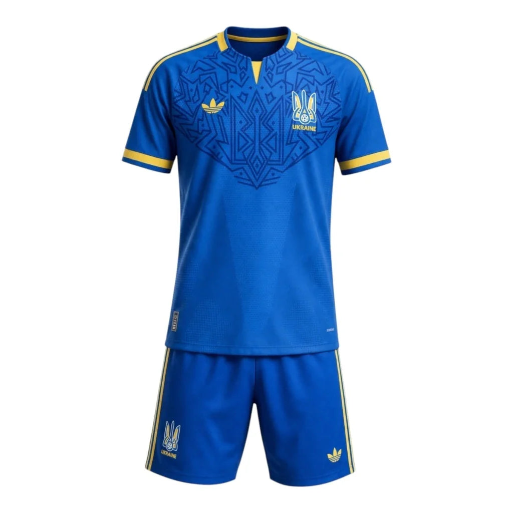 Kids Ukraine 26/27 Away Kit