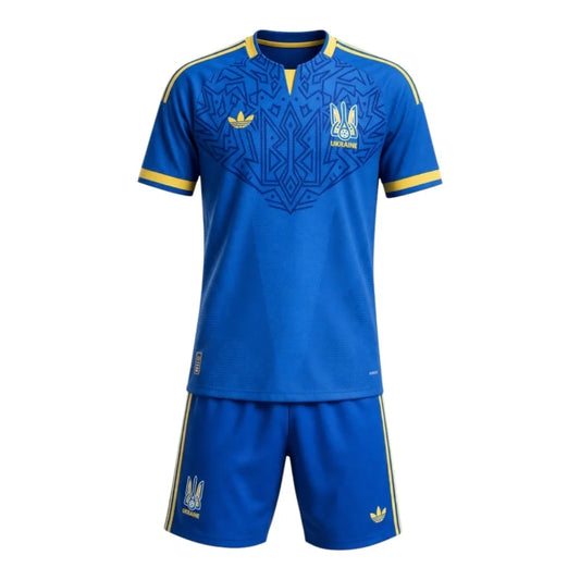 Kids Ukraine 26/27 Away Kit