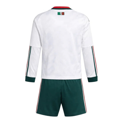 Kids Mexico 26/27 Long-Sleeve Away Kit