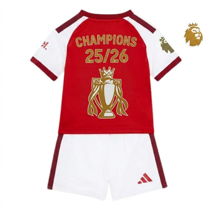 Kids Arsenal “PL Trophy 25/26” Home Kit
